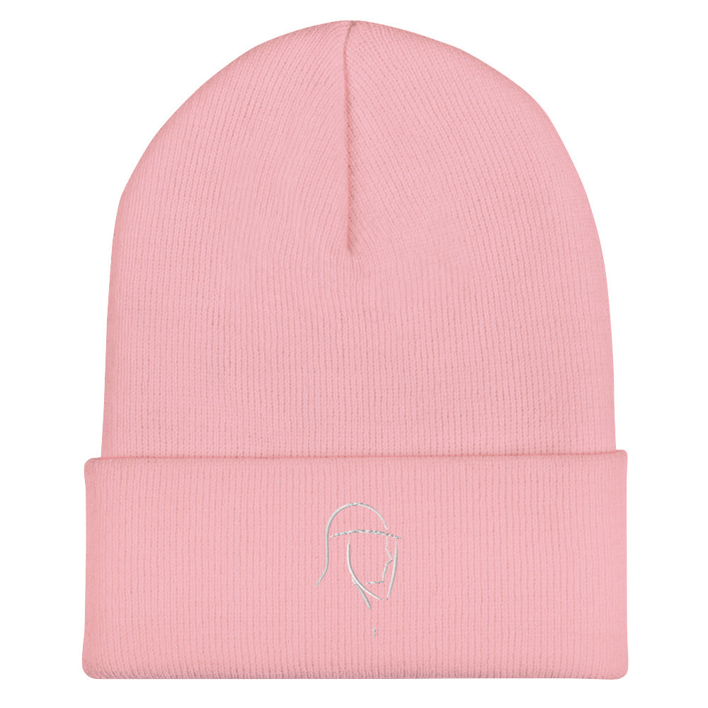 Umgeschlagene Beanie