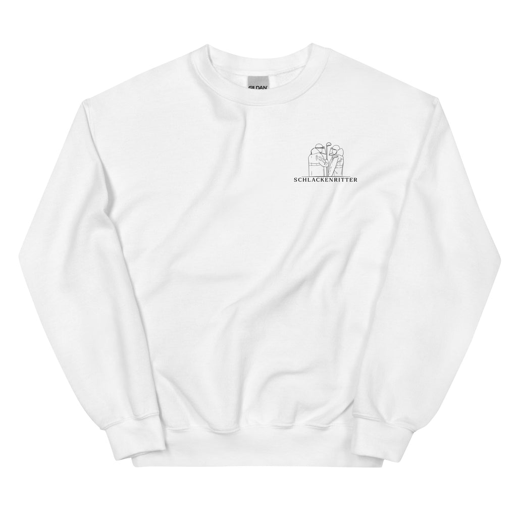 Sweatshirt Männer Schlackenritter - Weiß