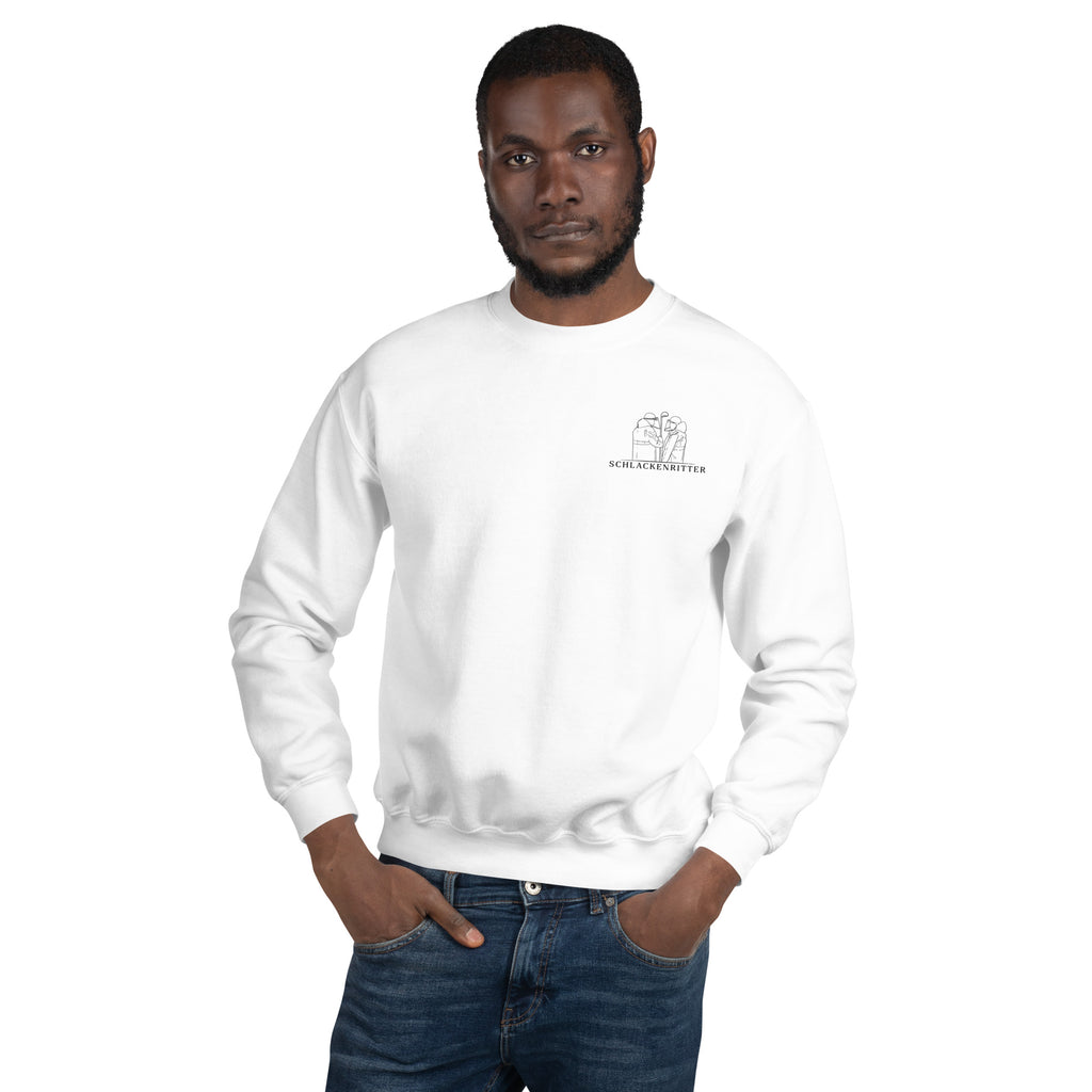 Sweatshirt Männer Schlackenritter - Weiß