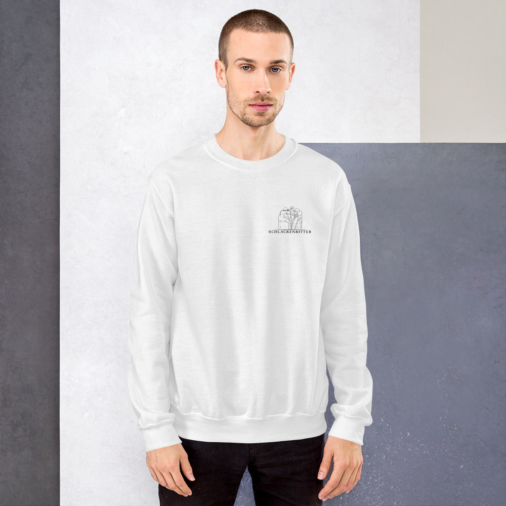 Sweatshirt Männer Schlackenritter - Weiß