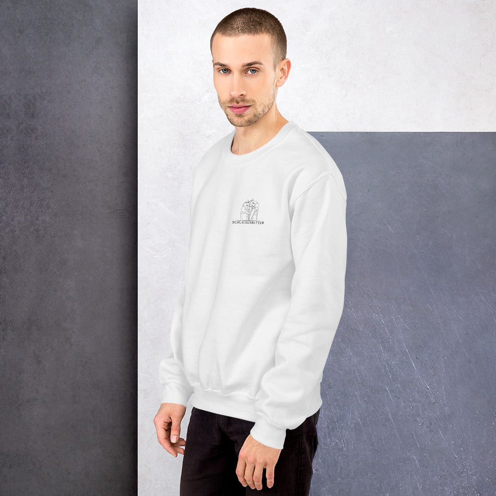 Sweatshirt Männer Schlackenritter - Weiß