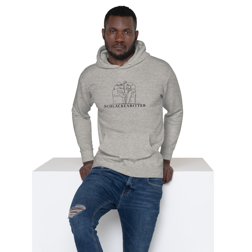 Kapuzenpullover Männer Schlackenritter - Grau