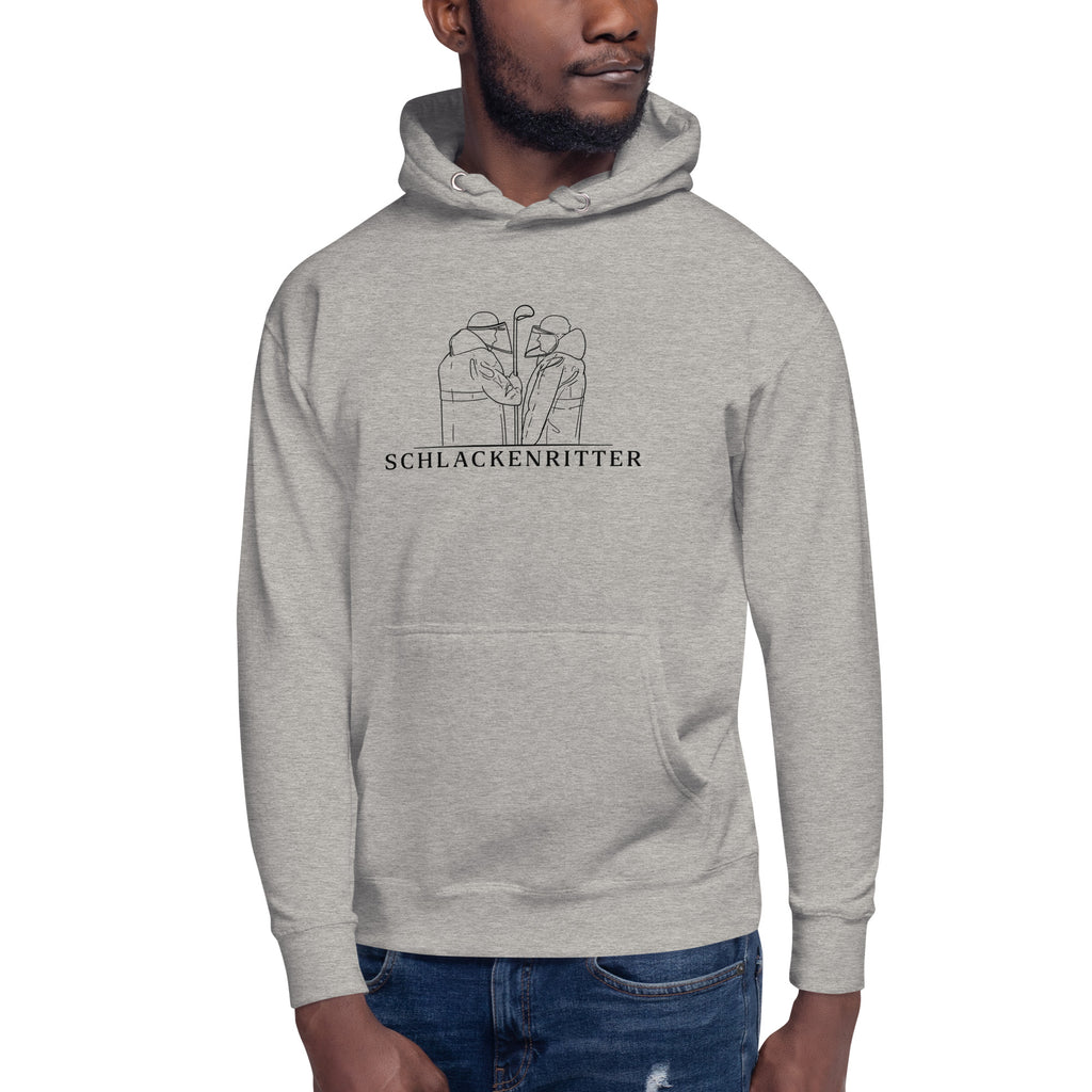 Kapuzenpullover Männer Schlackenritter - Grau