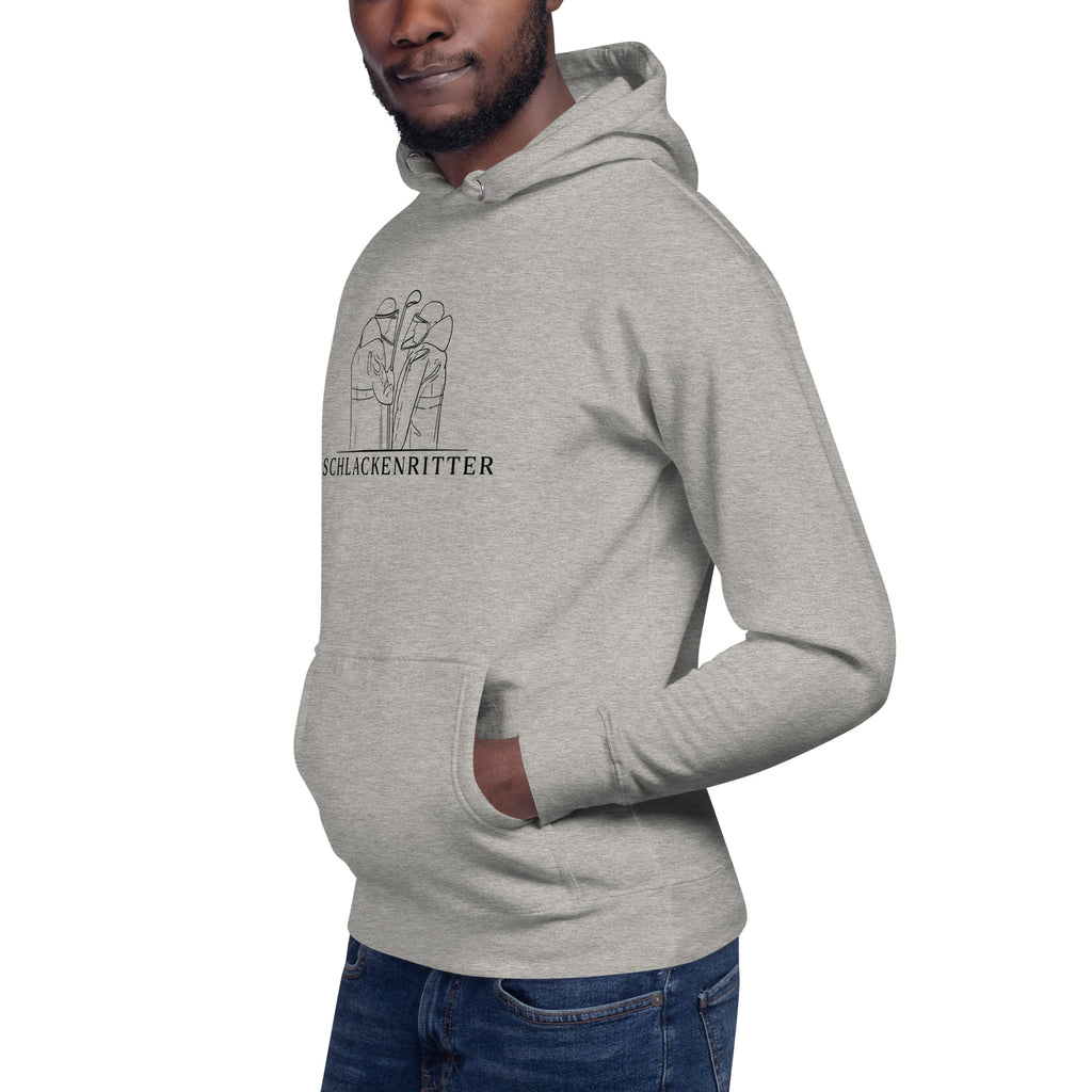 Kapuzenpullover Männer Schlackenritter - Grau