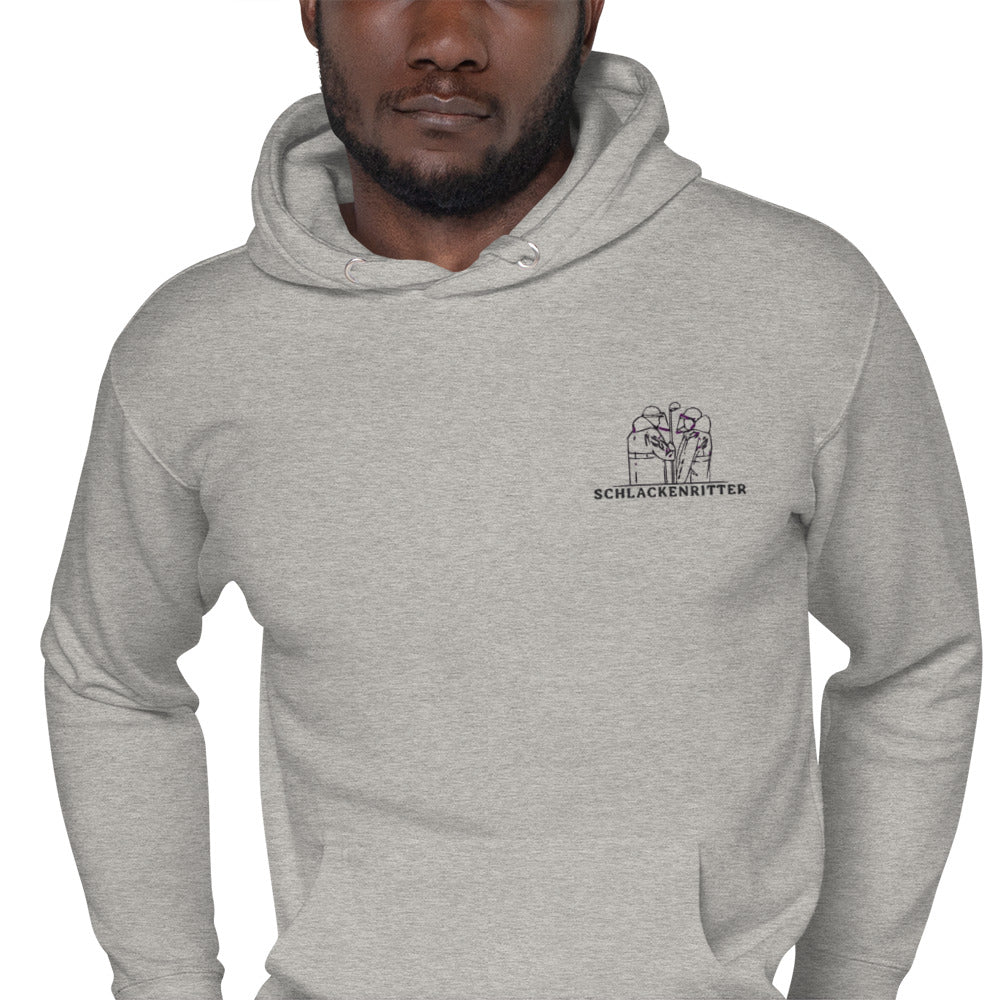 Kapuzenpullover Männer Schlackenritter - Grau