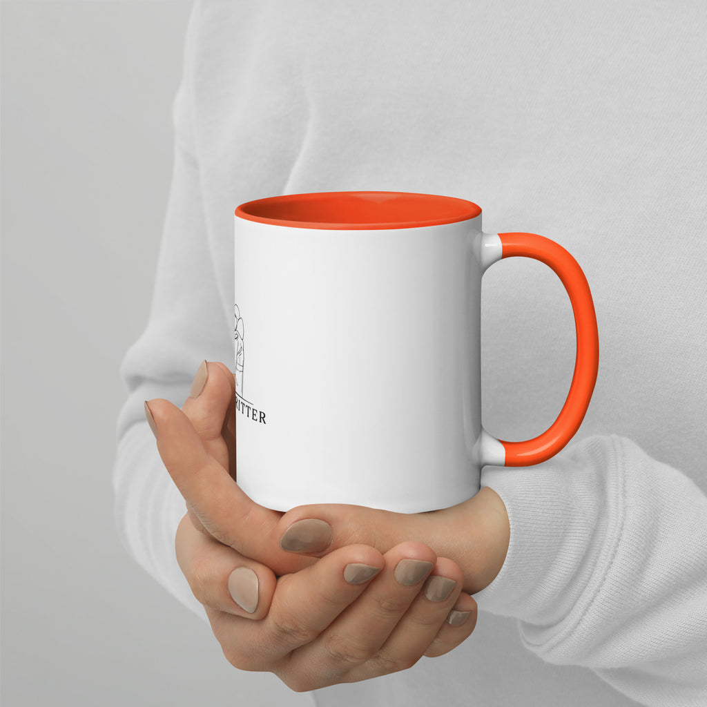 Tasse mit farbiger Innenseite