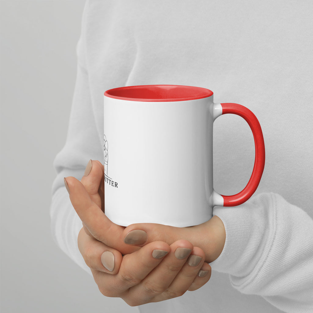 Tasse mit farbiger Innenseite