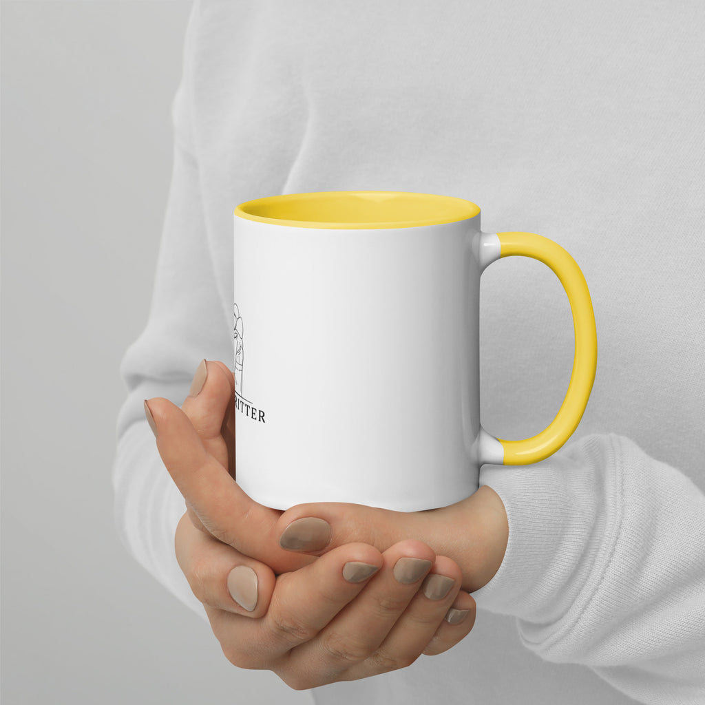 Tasse mit farbiger Innenseite